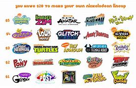 Image result for Nickelodeon List