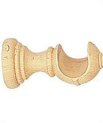 Image result for Eddie Bauer Home Wooden Curtain Rod Brackets