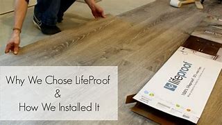 Image result for LifeProof Flooring Back of Box Picture