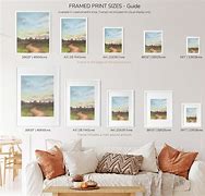 Image result for art prints sizes charts