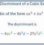 Image result for Example Discriminant Quadratic Equation
