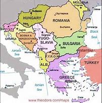 Image result for Southeast Europe Map