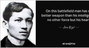 Image result for Jose Rizal Quotes Spanish