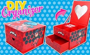 Image result for Paper Crappie Box Case From Miraculous Ladybug