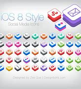 Image result for iOS 3D Icons Apps Logos Buttons