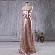 Image result for Rose Gold Bridesmaid Dresses