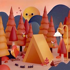 CAMPING ADVENTURES on Behance