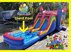 Image result for Mario Bounce House