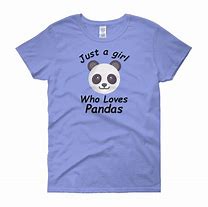 Image result for Panda Shirts for Girls