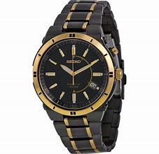 Image result for Seiko Kinetic Two Tone Watch