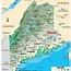 Image result for Maine USA Map