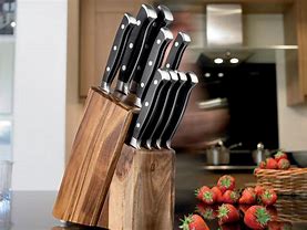 Image result for Kitchen Knife Sets with Block