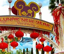Image result for Disneyland Lunar New Year