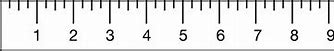 Image result for Inch Ruler Clip Art Black and White