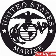 Image result for USMC Logo DXF