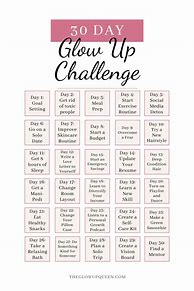 Image result for 6 Month Glow Up Challenge