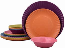 Image result for Walmart Paper Plate Rose Gold