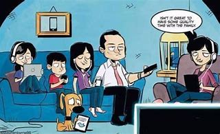Image result for Social Media Addiction Cartoon