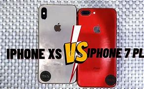 Image result for Black iPhone 7 Plus vs XS Max