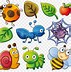 Image result for Vector Cute Bugs