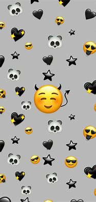 Image result for 100 Emoji Black