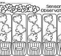 Image result for 5 Senses Popcorn Activity