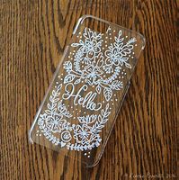 Image result for Clear iPhone Cases with Designs