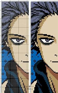 Image result for MHA Pixel Art Grid Small Mina
