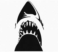 Image result for Shark Teeth Clip Art Black and White