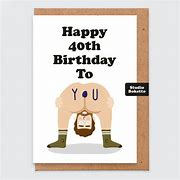 Image result for 40th Birthday Card Men Funny