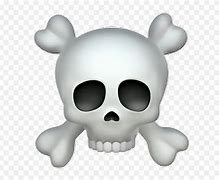 Image result for Skull and Bones Emoji Pillow