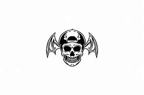Image result for Skull with Bat Wings