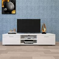 Image result for 65 Inch TV Stand White Welfare