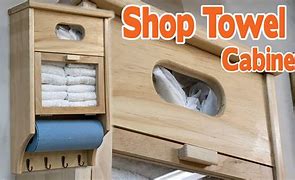 Image result for Red Cloth Shop Towel Holder