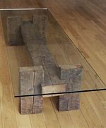 Image result for DIY Glass Coffee Table