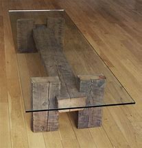 Image result for DIY Glass Coffee Table