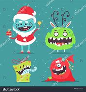Image result for Christmas Monster Drawing