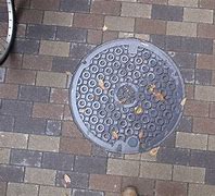 Image result for Acrylic Painting of Sewer Cap