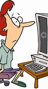 Image result for Cartoon Person On Computer