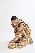 Image result for Soldier Kneeling at Cross