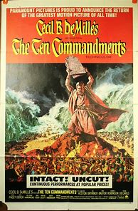 Image result for The Ten Commandments Movie