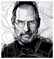 Image result for Steve Jobs Illustration