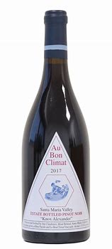 Image result for Au Bon Climat Pinot Noir Santa Maria Valley
