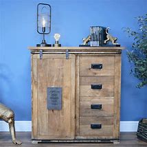 Image result for Small Wooden Cabinet