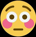 Image result for Flushed Face Emoji Meme