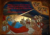 Image result for Coptic Icons of Jesus Birth in Bethlehem