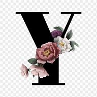 Image result for Floral Letter Y