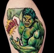 Image result for Hulk Tattoo Outline