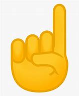 Image result for Red Hand Pointing Emoji