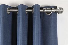 Image result for Curtain Rods for Blackout Curtains